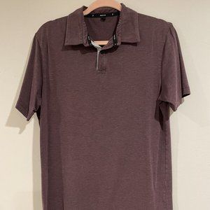 Men's Public Rec Go-To Polo Size Medium Burgandy $74